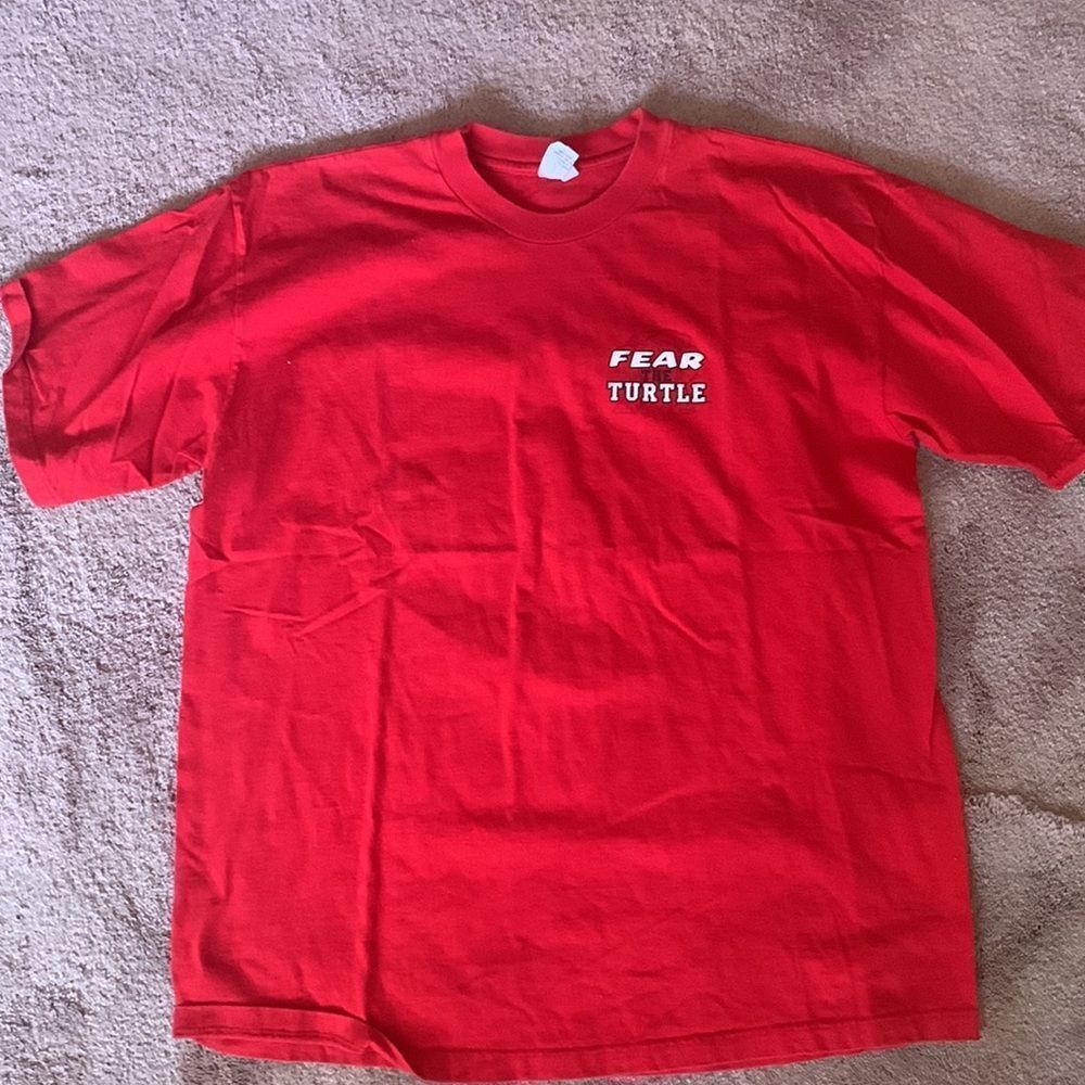 Vintage Maryland Terrapins 2002 Final Four Fear The Turtle T-Shirt Red XXL